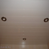(SL_14С) Размер 1,74 м. х 1,74 м. - Алюминиевый качественный реечный потолок белый матовый в комплекте 1