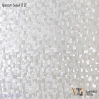 Реечный потолок Даймонд Групп - Кристалл белый 3000x150