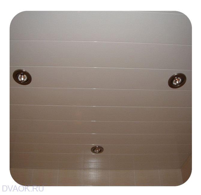 Компл. потолка д/ванной 2 м. х 2 м. A150 AS белый жемчуг (глянец алюм.)