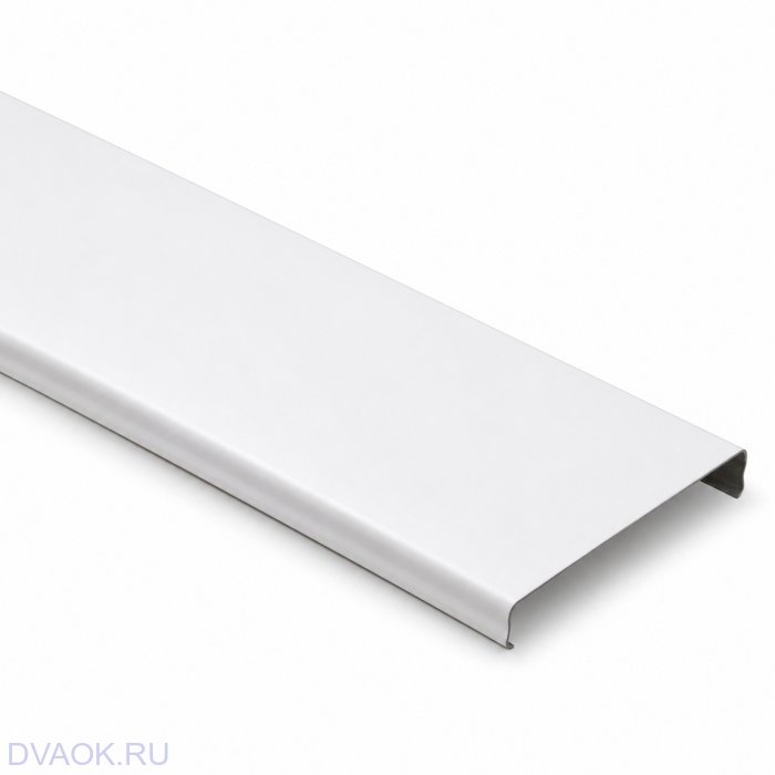 Реечный потолок Cesal - Белый матовый 3000x85