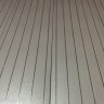 Реечный потолок в комплекте алюминиевый металлик с хром полосой 2.65 м х 2 м