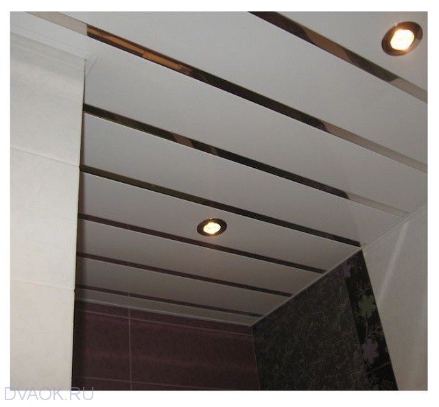Как разобрать и снять подвесной реечный потолок в ванной